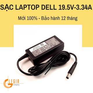 Sạc laptop dell 19.5v 3.34a