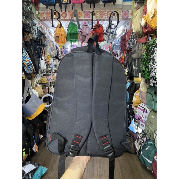 Balo Laptop Vải Canvas Cao Cấp Backpack 2810 Clothes Shop Balo Đi Học Đựng Laptop Ulzzang Unisex