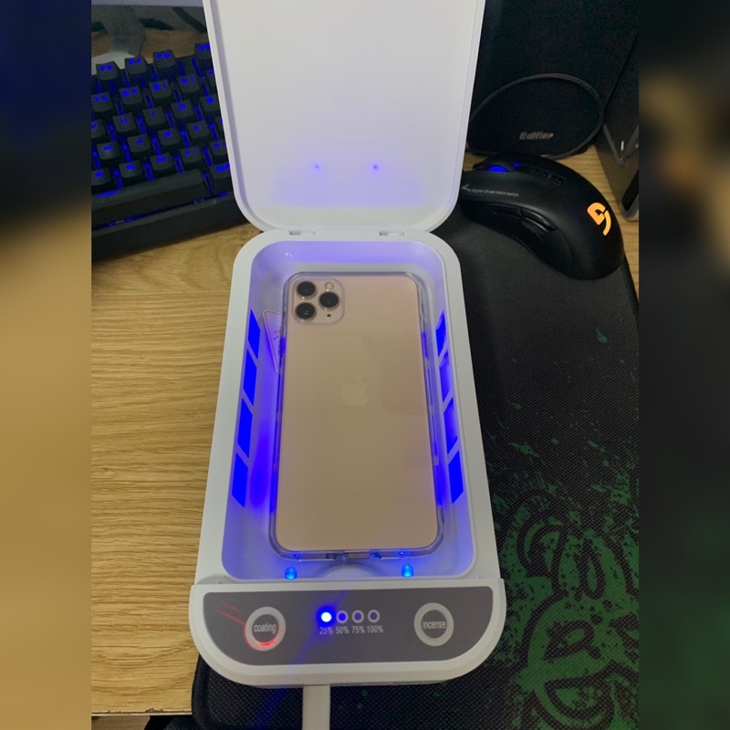 Máy khử khuẩn khẩu trang, điện thoại - sản phẩm khuyên dùng