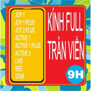 Cường Lực Vsmart  star 5 / active 1 / joy 1 / active 1 plus / joy 1 plus / active 3 Full Màn Full Keo Không Chấm Liti