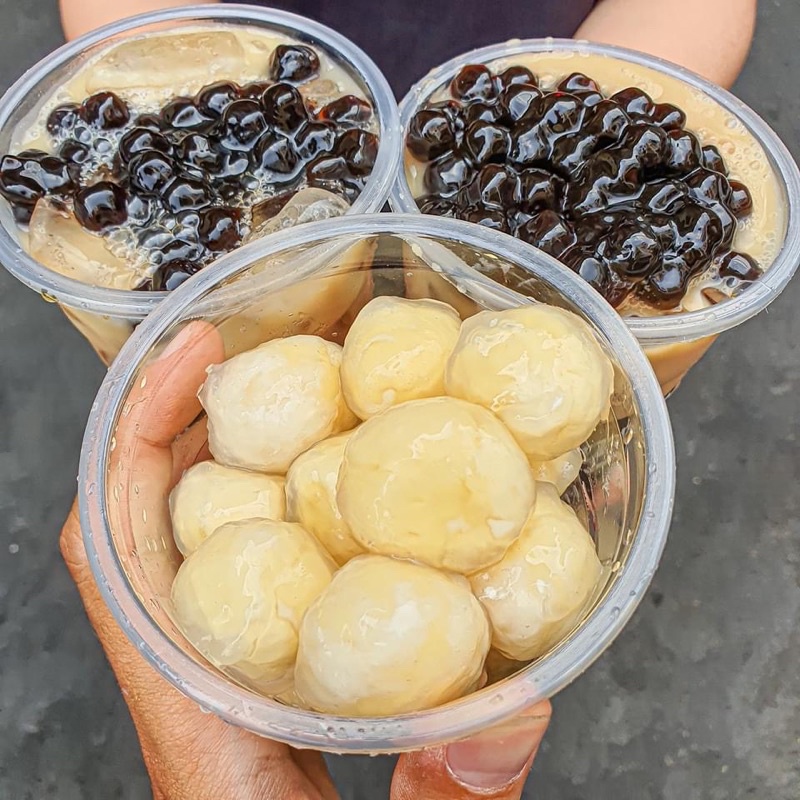 SET PHÔ MAI VIÊN NGUYÊN LIỆU PHA TRÀ SỮA PHÔ MAI VIÊN CHƯA LUỘC +TRÂN CHÂU ĐEN | BigBuy360 - bigbuy360.vn