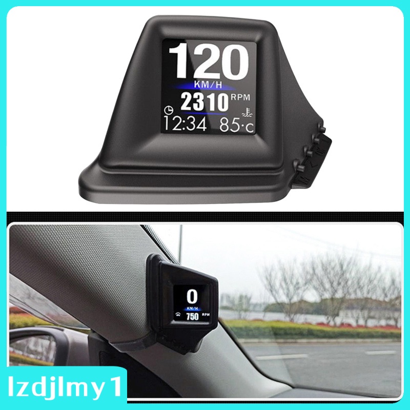 [giá giới hạn] Car Head Up Display GPS OBD2 OBD Driving Computer Voltmeter LCD Screen