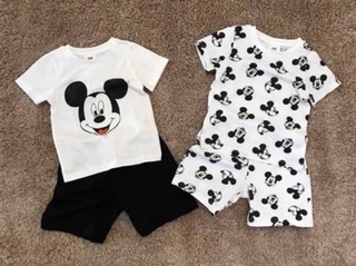 Set quần áo mickey HM