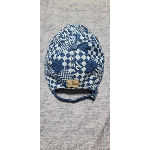 NÓN MLB CHECKER BOARD DENIM