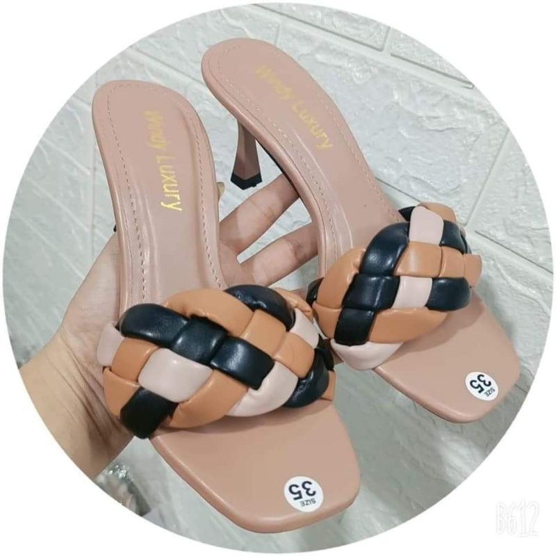 Gót 5p đan nhiều màu giá rẻ xinh xắn