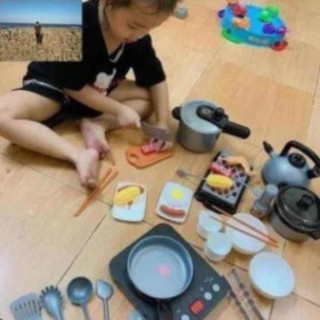 Sập sàn bộ đồ chơi nấu ăn 36 món