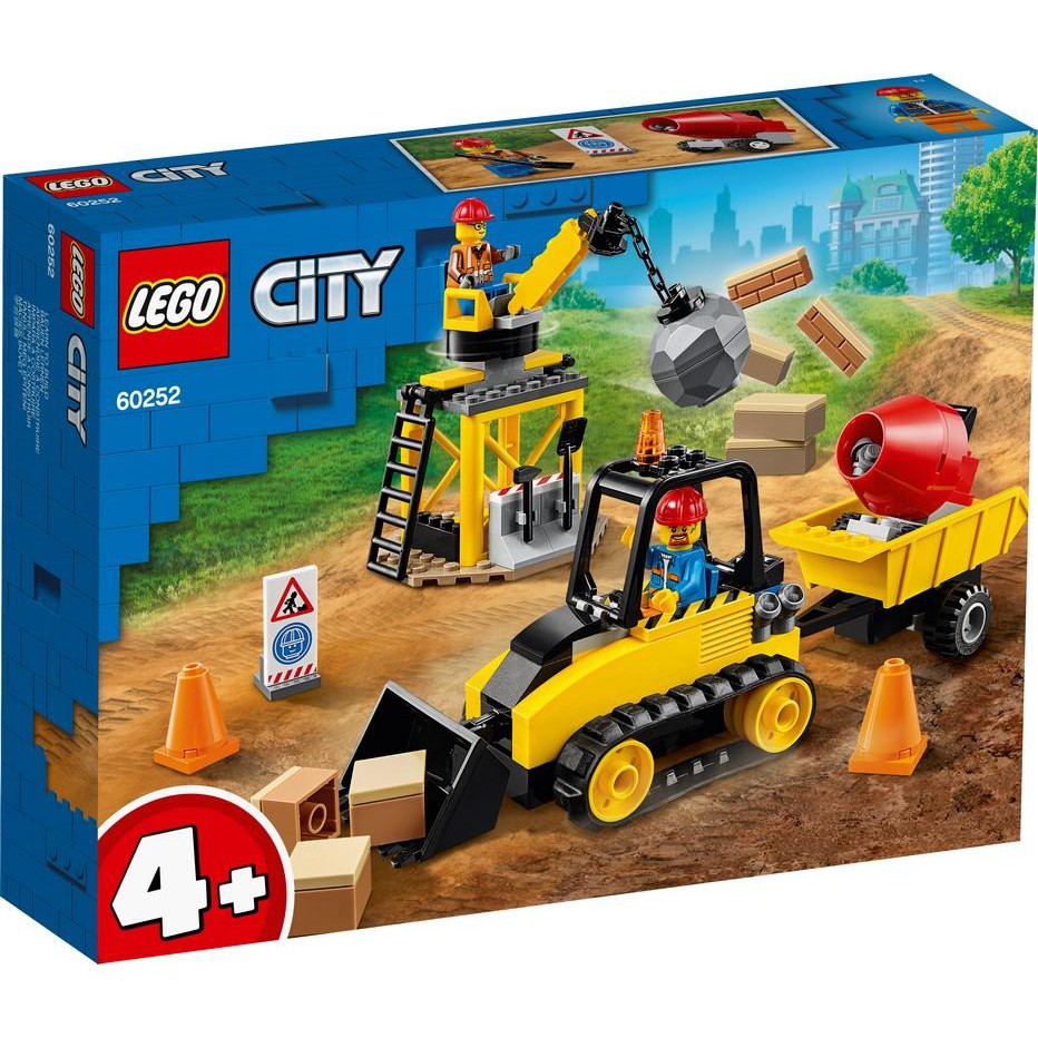 LEGO® City 60252 Máy Ủi Công Trình