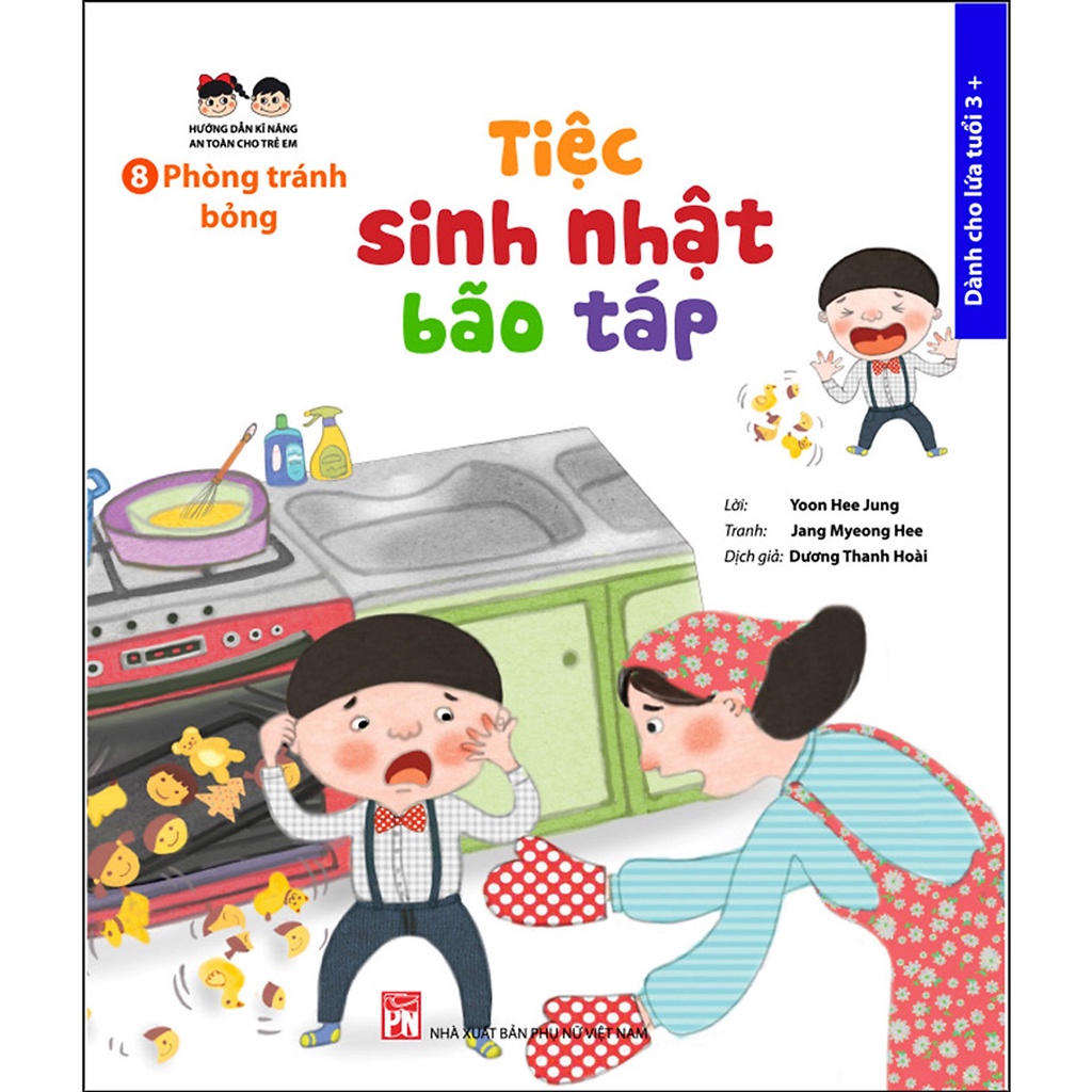 Sách- Phòng Tránh Bỏng: Tiệc Sinh Nhật Bão Táp