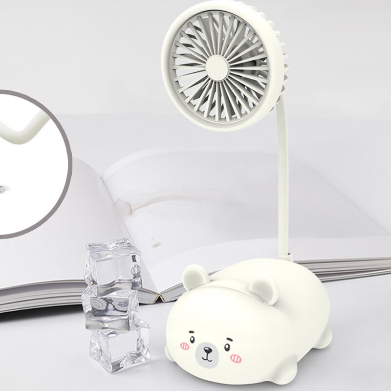 JIASHI Quạt để bàn có thể sạc lại bằng cổng usb