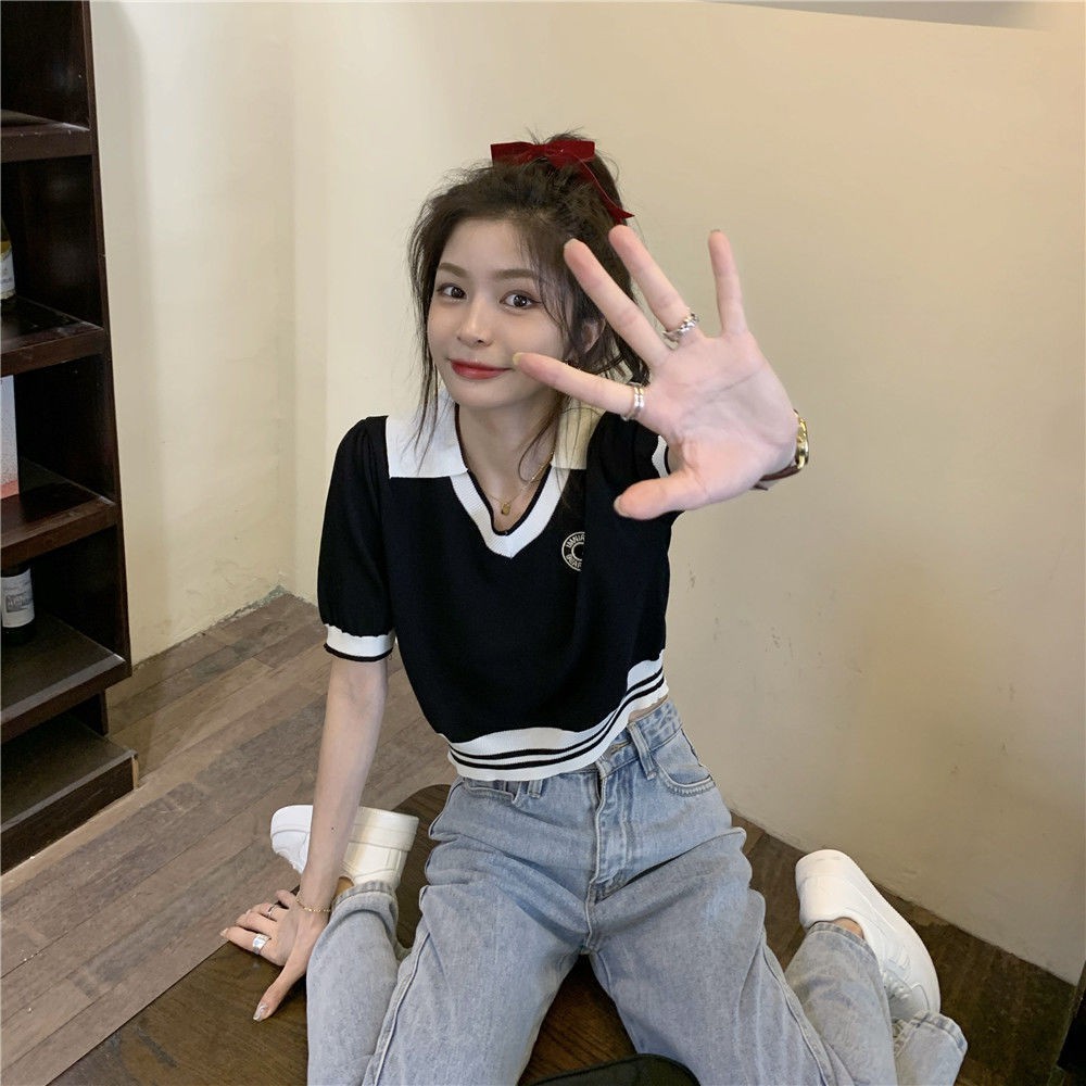 Áo polo Dệt Kim Tay Ngắn Size 38-60kg | BigBuy360 - bigbuy360.vn