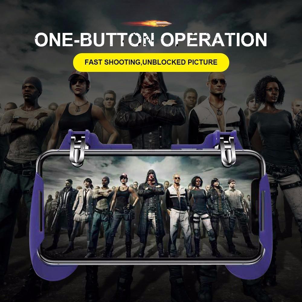 Tay cầm chơi game mobile MK-47 2020 cho tất cả game pubg,free fie.liên quân đa năng siêu đẹp cao cấp