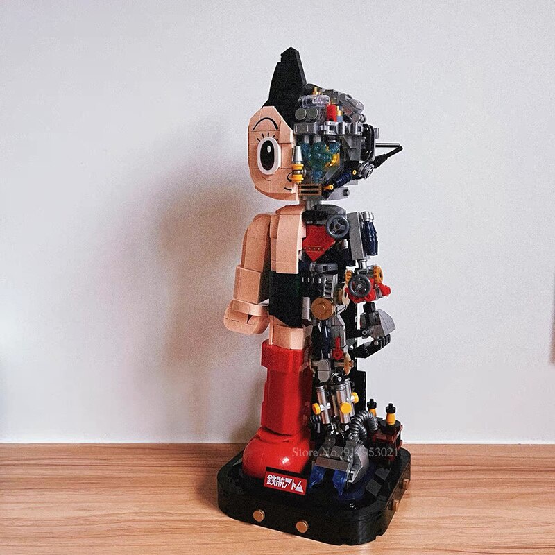 Đồ chơi giáo dục Lắp Ráp mô hình PANTASY Mech Astro Boy 86203