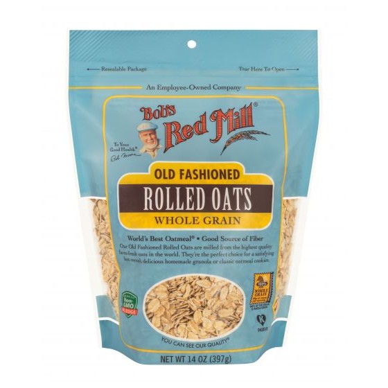 YẾN MẠCH CÁN VỪA (OLD FASHIONED) HIỆU BOB’S RED MILL 907g – TÚI ZIP