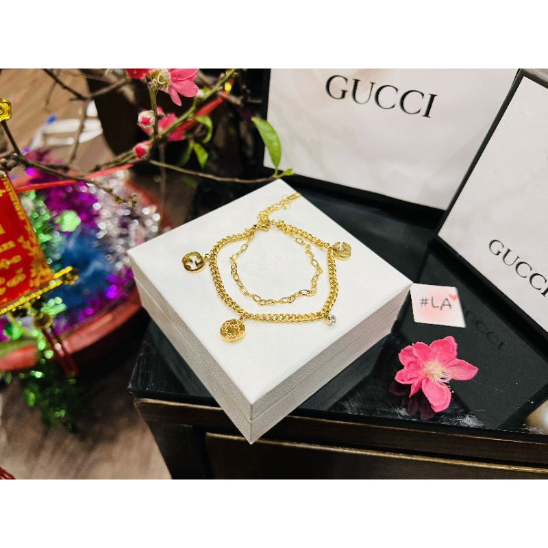 Lắc Tay Đior,Gucci,LV ,HM Titan Cao cấp không hoen,không gỉ