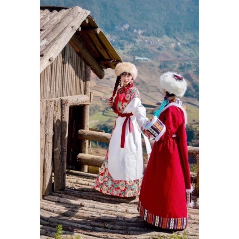 Trang Phục Tây Tạng Mông Cổ Mẫu hót