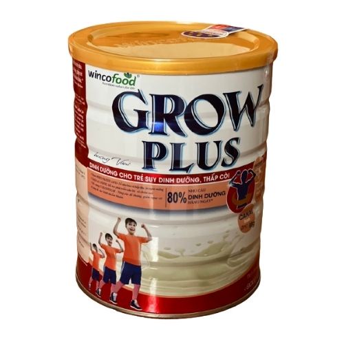 Sữa bột Wincofood Grow Plus 850g bổ sung sữa non tăng sức đề kháng, hỗ trợ phát triển trí não và chiều cao