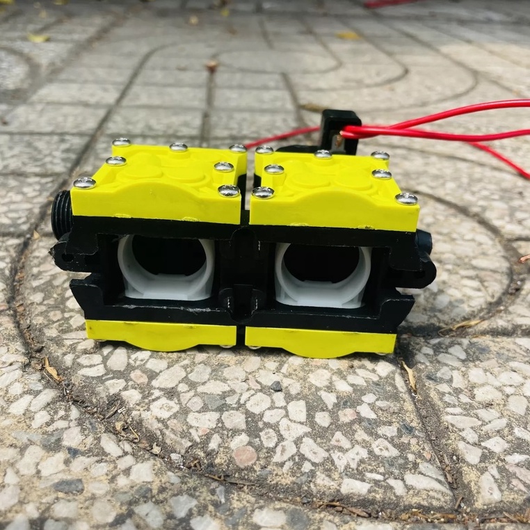Đầu Bơm Đơn, Bơm Đôi 12V DC - Linh kiện Máy Bơm Nước Mini