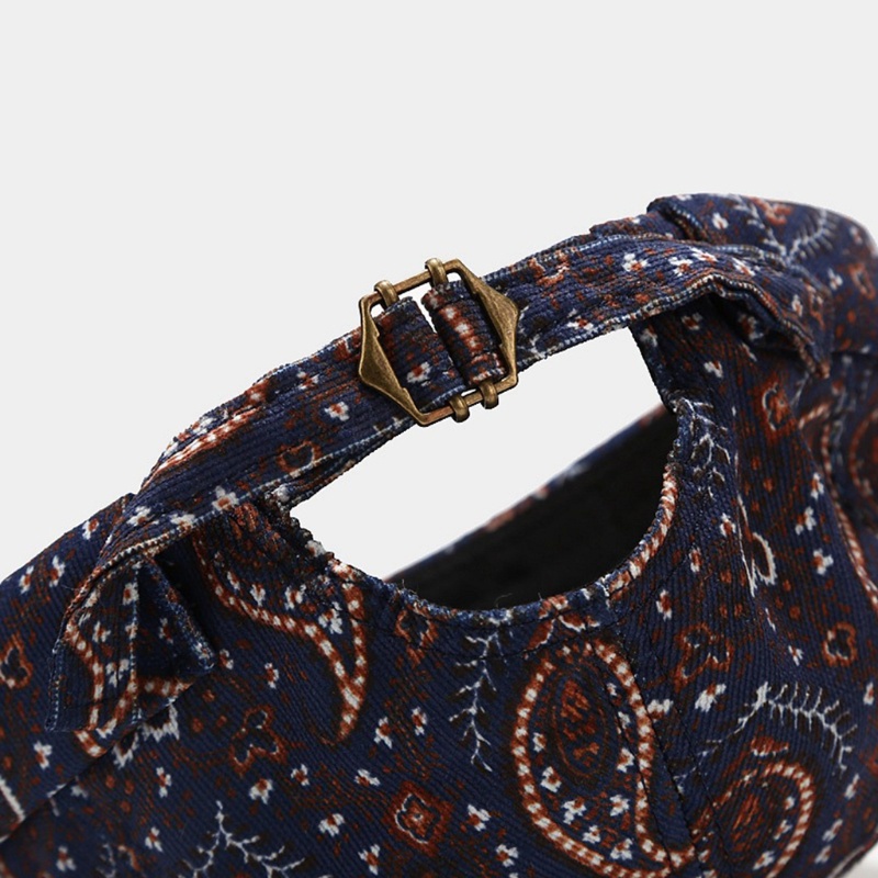 Mũ Beanie Không Vành Họa Tiết Paisley Phong Cách Hip Hop Cổ Điển Cho Nam Và Nữ