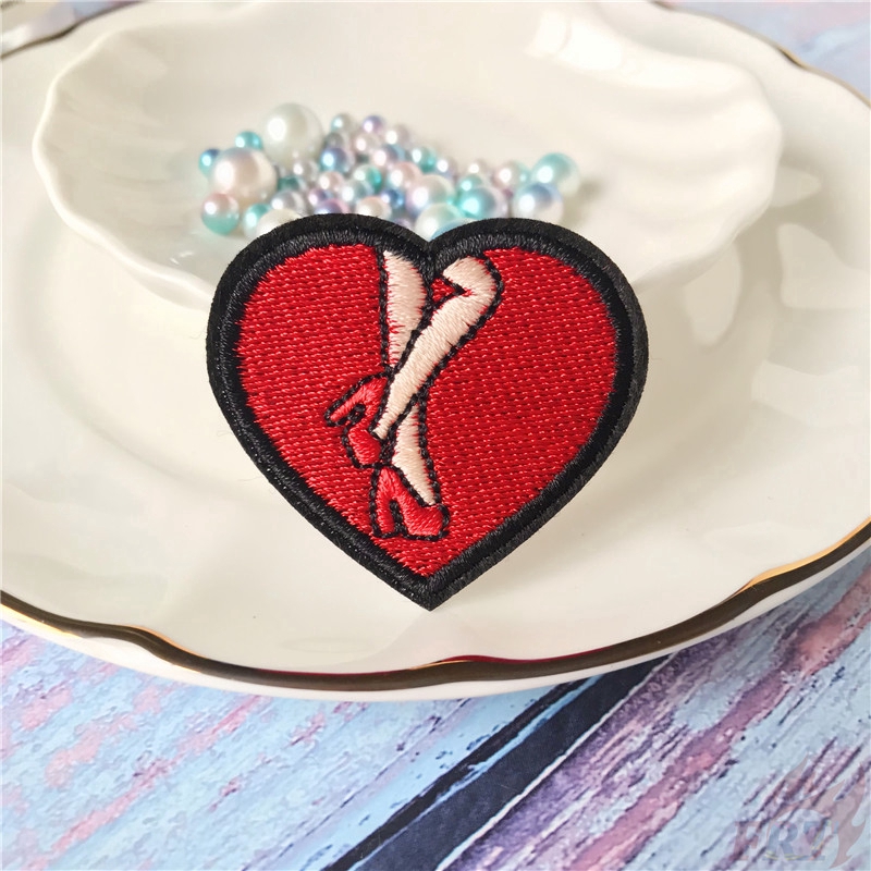 Miếng Dán Ủi Quần Áo Hình Hoạt Hình Vsco: Red Vibes Series 02