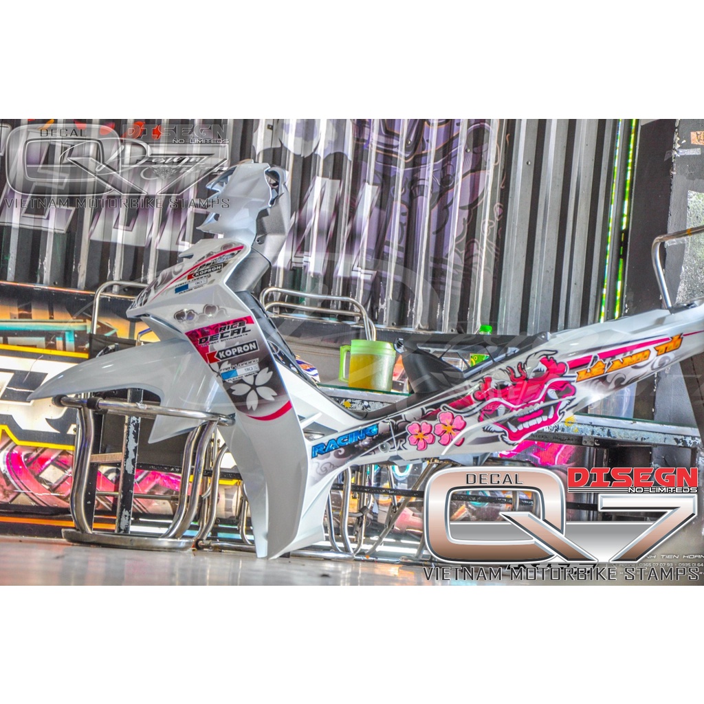 Tem Rời Sirius 110 đầu lân