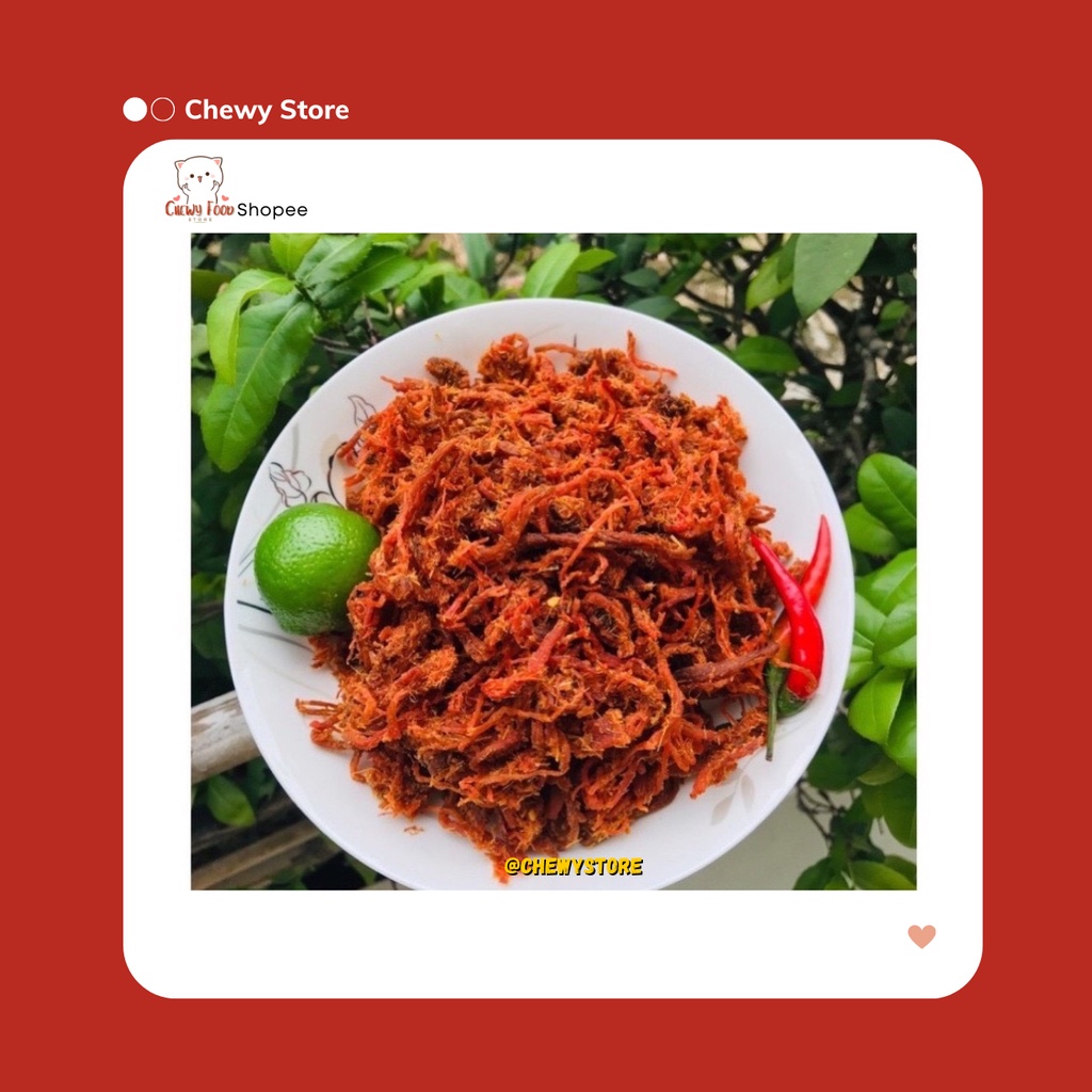 250gr Khô bò xé sợi Chewyfoods - Khô bò cay | BigBuy360 - bigbuy360.vn