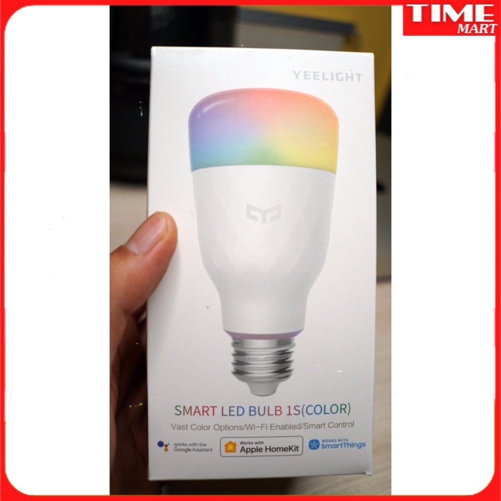 [NEW 2022] Bóng đèn Led thông minh Xiaomi Yeelight Bulb 1S / W3 đui xoắn E27 (RGB 16 triệu màu) - tích hợp Razer Chroma
