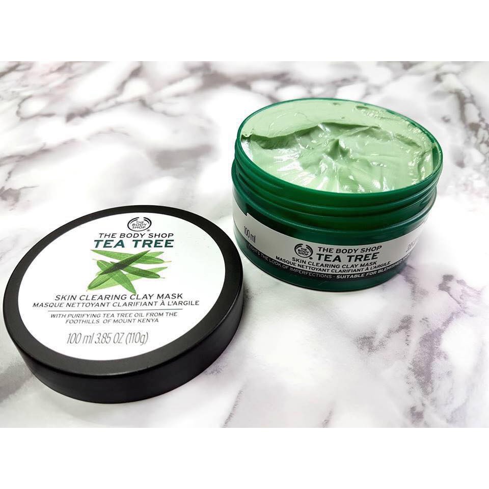 Mặt Nạ Đất Sét Tea Tree Skin Clearing Clay Mask The Body Shop 100ML