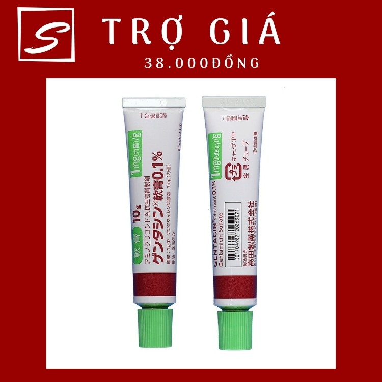 [Mã INCU1708 hoàn 15K xu đơn 50K] [AUTH] KEM NGĂN NGỪA MỤN, KEM LÀM MỜ SẸO GENTACIN 10g NHẬT BẢN | BigBuy360 - bigbuy360.vn