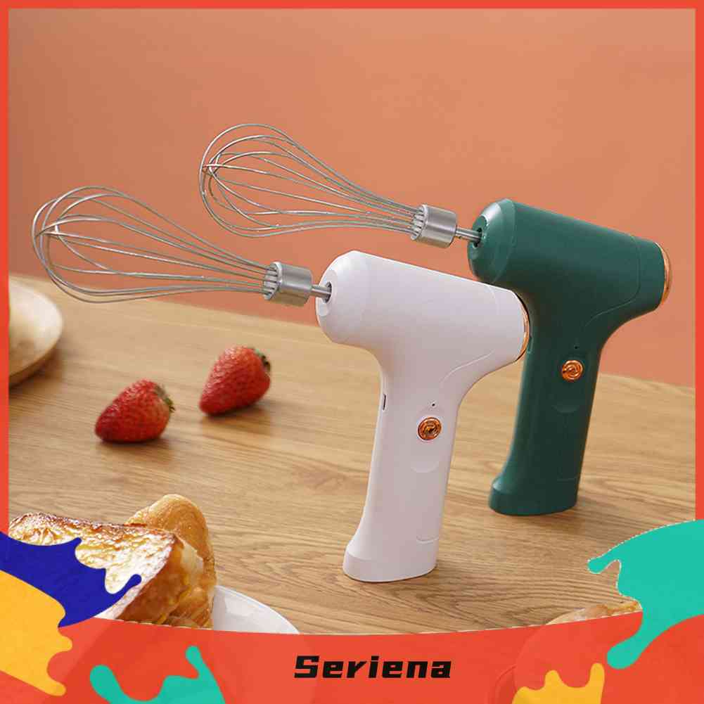 Máy Đánh Trứng / Kem Chạy Điện Mini Tiện Dụng Cho Nhà Bếp