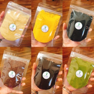 500g bột Trà xanh / Than handmade nguyên chất thiên nhiên 100% dưỡng ẩm, dưỡng trắng hiệu quả