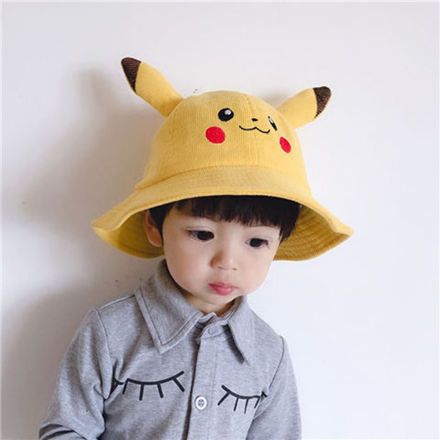 Mũ makuro picachu màu vàng