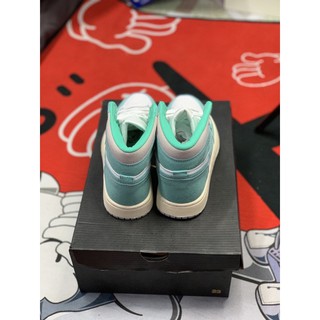(Ảnh thật + video) Giày thể thao sneaker cao cổ xanh mint