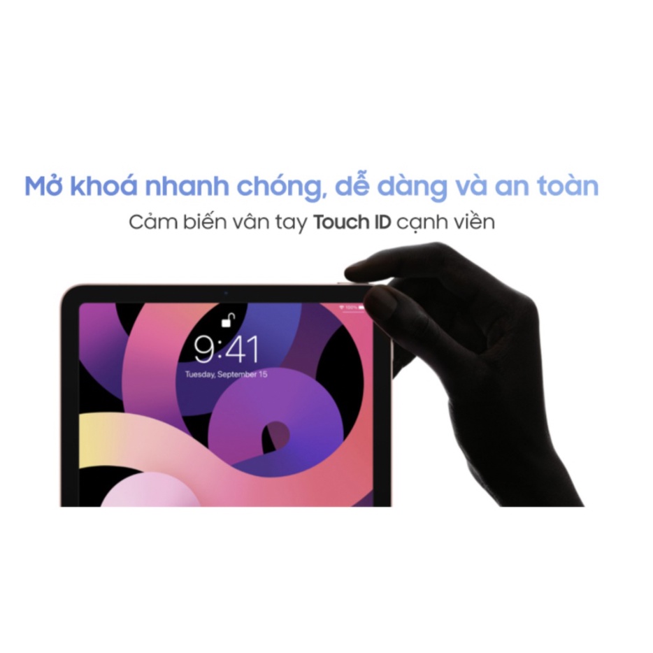 Máy tính bảng i Pad Air 4 2020 64wifi chính hãng ap ple nguyên seal mới 100% | BigBuy360 - bigbuy360.vn