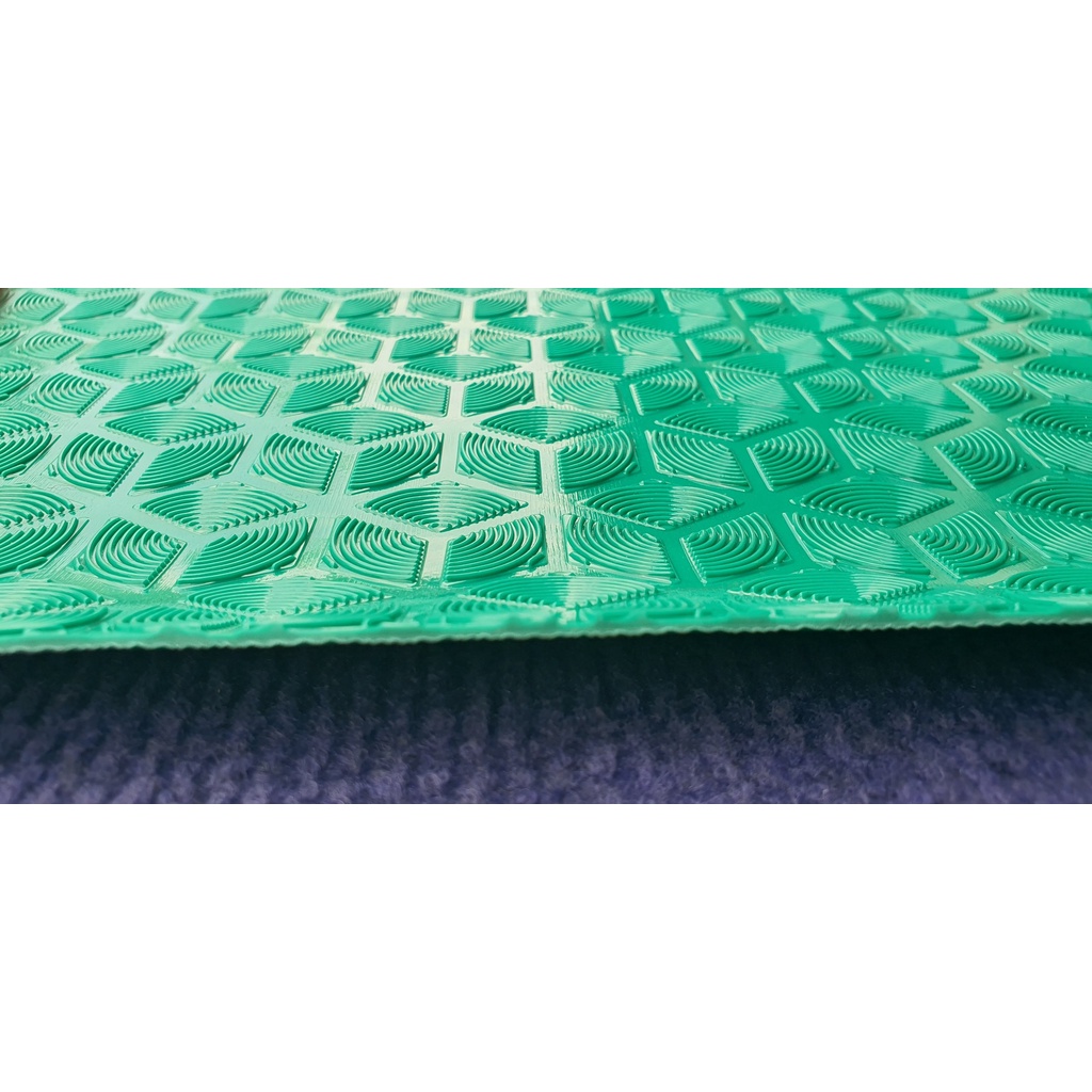 Thảm nhựa trải sàn chống trơn, thảm lót sàn nhà dạng cuộn nhựa cánh quạt đủ màu (120x 50cm)