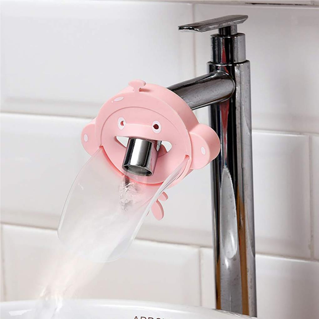 Set 2 Dụng Cụ Nối Dài Vòi Nước Bồn Rửa Tay Cho Bé