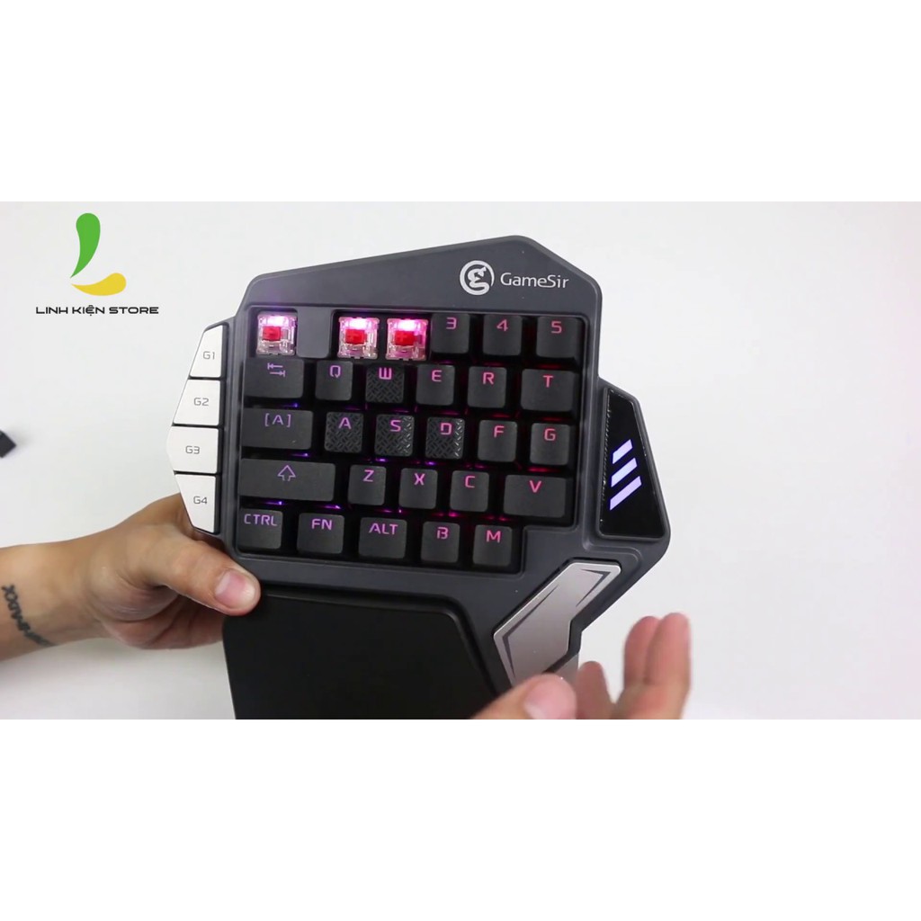 Bàn Phím Cơ Chơi Game GameSir Z1 Gaming Keypad - Hỗ Trợ Android/ IOS/PC