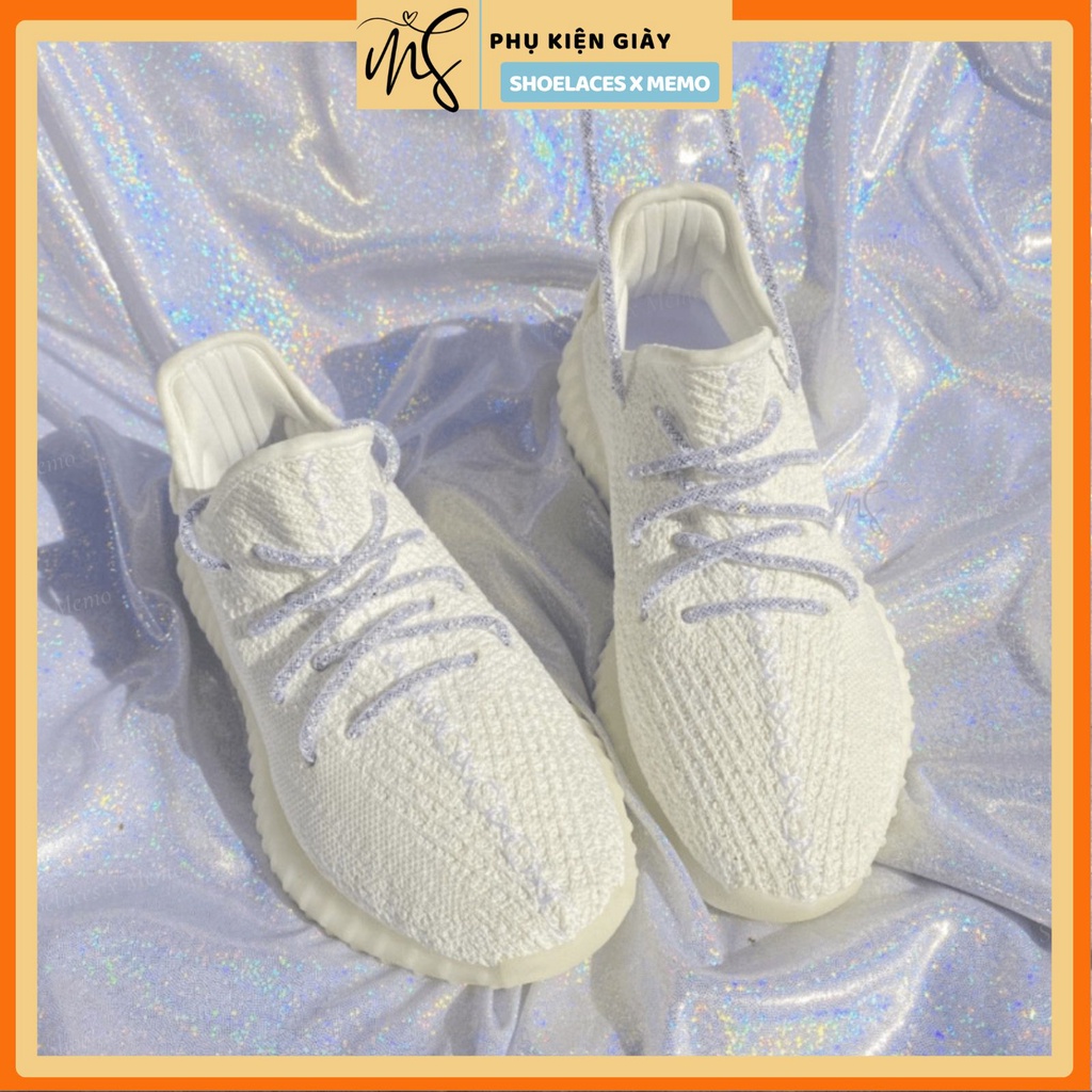 Dây Giày Tròn Yeezy Boost YZ350 ,YZ700 Phản Quang 3M-Reflective Rope Laces 120cm