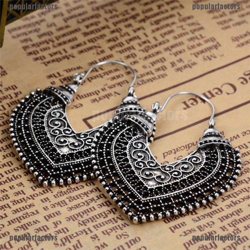 Đôi Bông Tai Dáng Rơi Họa Tiết Trái Tim Đính Đá Thời Trang Cho Nữ