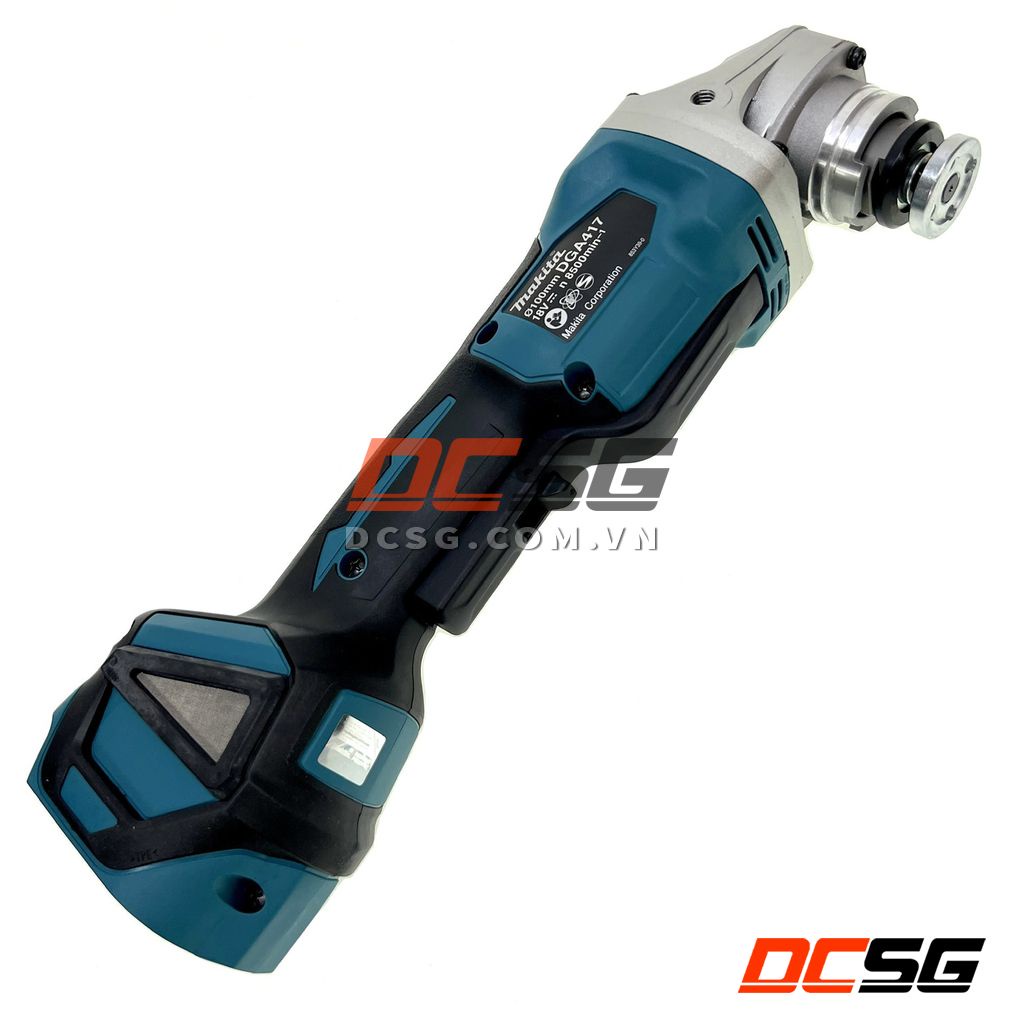 Máy mài góc 100mm dùng pin 18V Makita DGA417Z (công tắc bóp) | DCSG