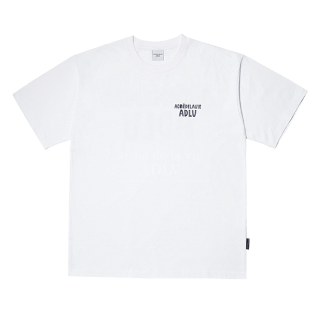 Áo ADLV basic trắng marker