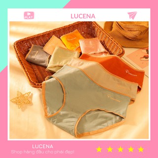 Quần lót nữ cotton nhật phối viền ren kháng khuẩn cao cấp QL01