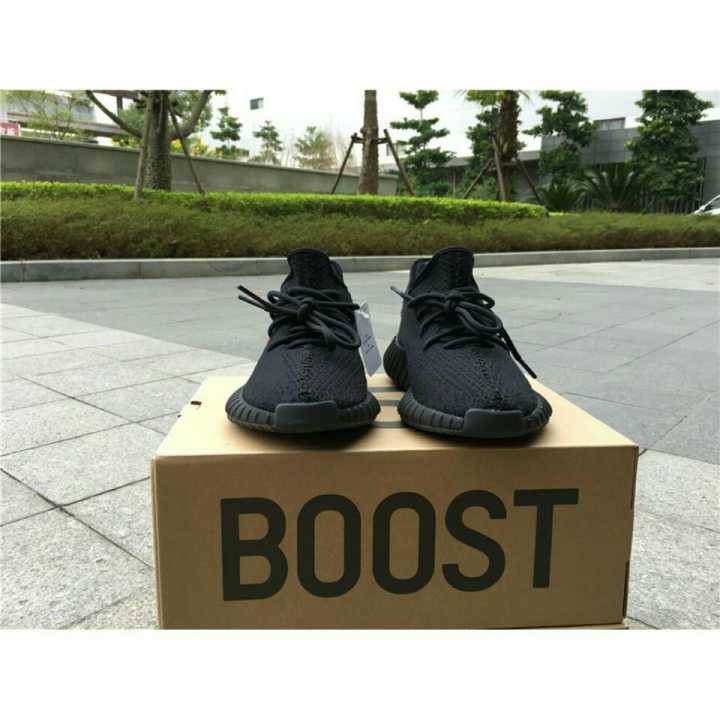 [Discount]ori Adidas Yeezy Boost 350 V2 Core Black Red Big size UK3.5-UK12.5 running shoes