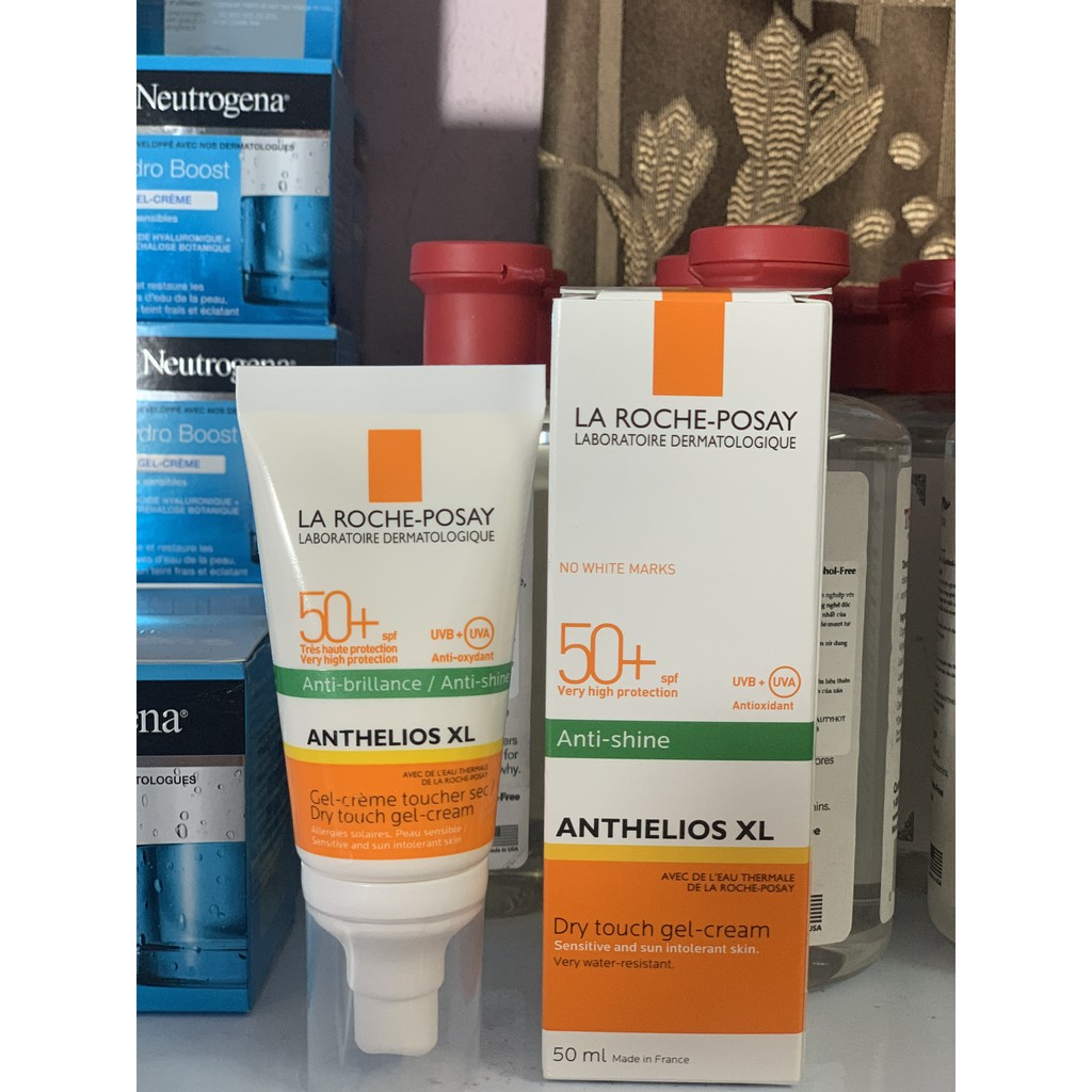 Kem Chống Nắng Cho Da Dầu La Roche Posay Anthelios Gel Cream SPF 50+