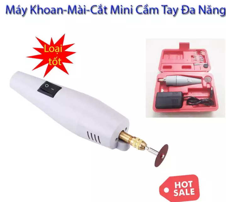 Máy khoan mài cắt cầm tay mini - khoan mini. Thiết kế nhỏ gọn, tiện dụng, đa chức năng.