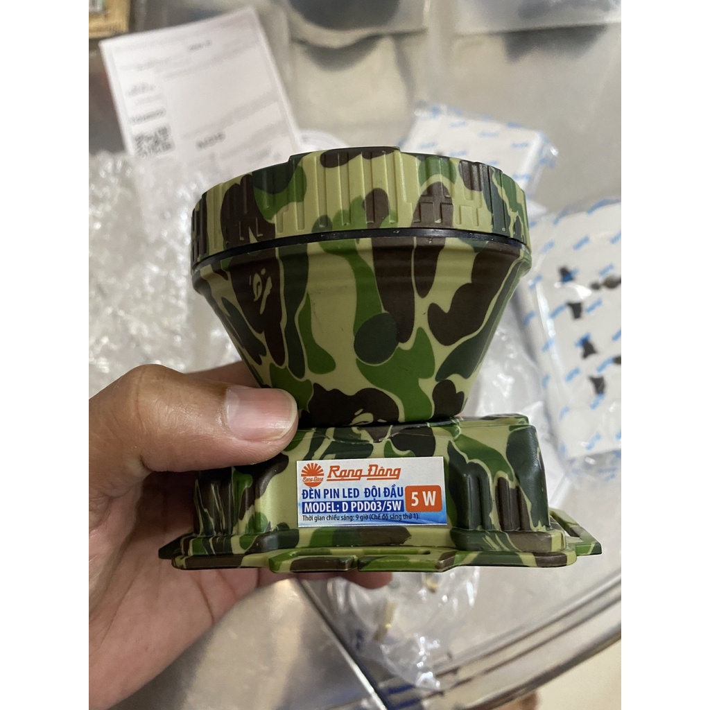 RẠNG ĐÔNG, BH 2 năm, Đèn Pin Led đội đầu siêu sáng 5W, 3W, 1W, hàng Việt Nam - Chất lượng cao