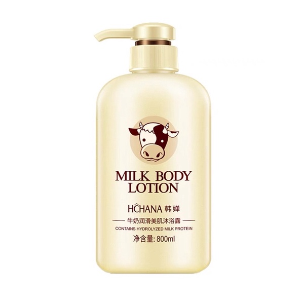 Sữa Tắm Milk Body Lotion Hương Sữa 800ML