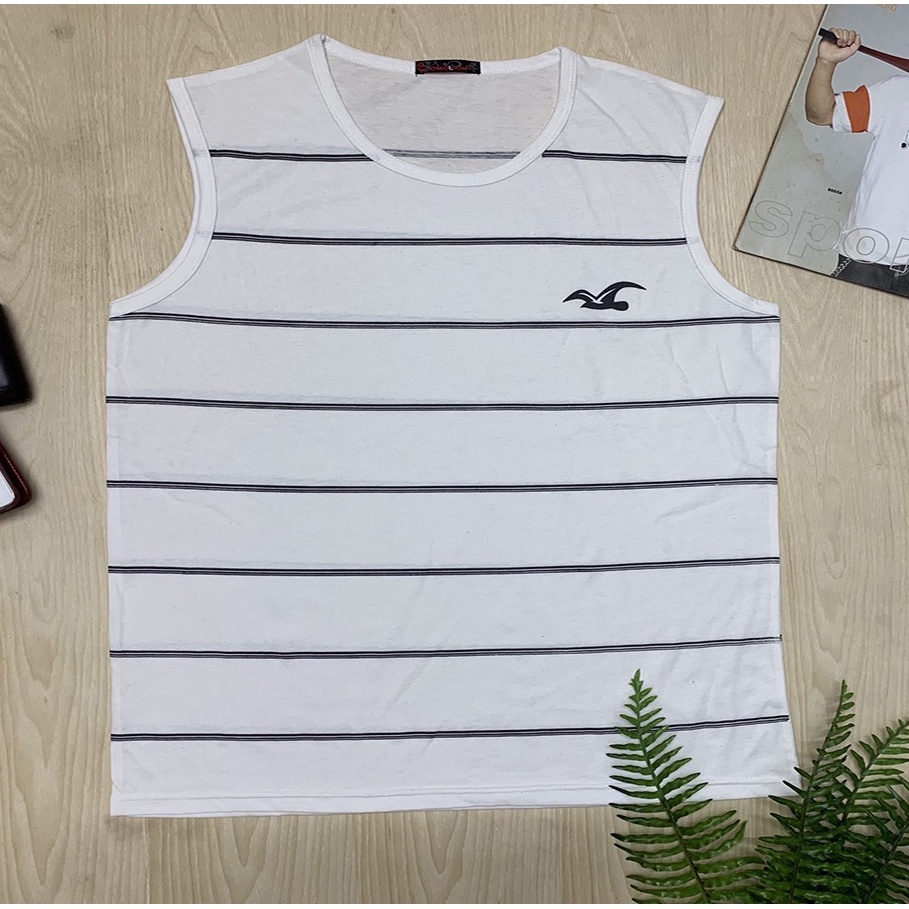 Áo ba lỗ nam thun cotton - Áo sát nách nam tanktop dáng thể thao mặc nhà chất cotton mềm thoải mái