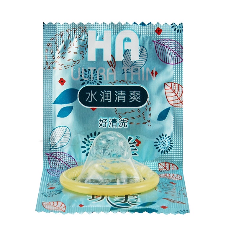 Bao cao su HA Ultrathin Trung Quốc, bao cao su gia đình siêu mỏng nhiều gel kéo dài thời gian