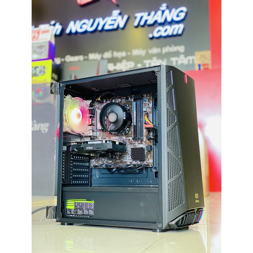 THÙNG MÁY PC GAMING OKAMI RYZEN 3 NEW 2020 ( B450 - R3 3200 - 8G -NO VGA )