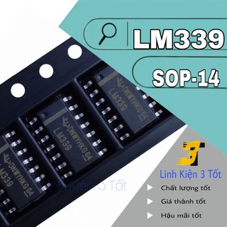 IC so sánh LM339 LM339G SOP-14 chính hãng